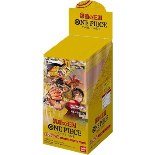 One Piece Card Game - Kingdom Of Intrigue OP-04  Booster Box - Japanese