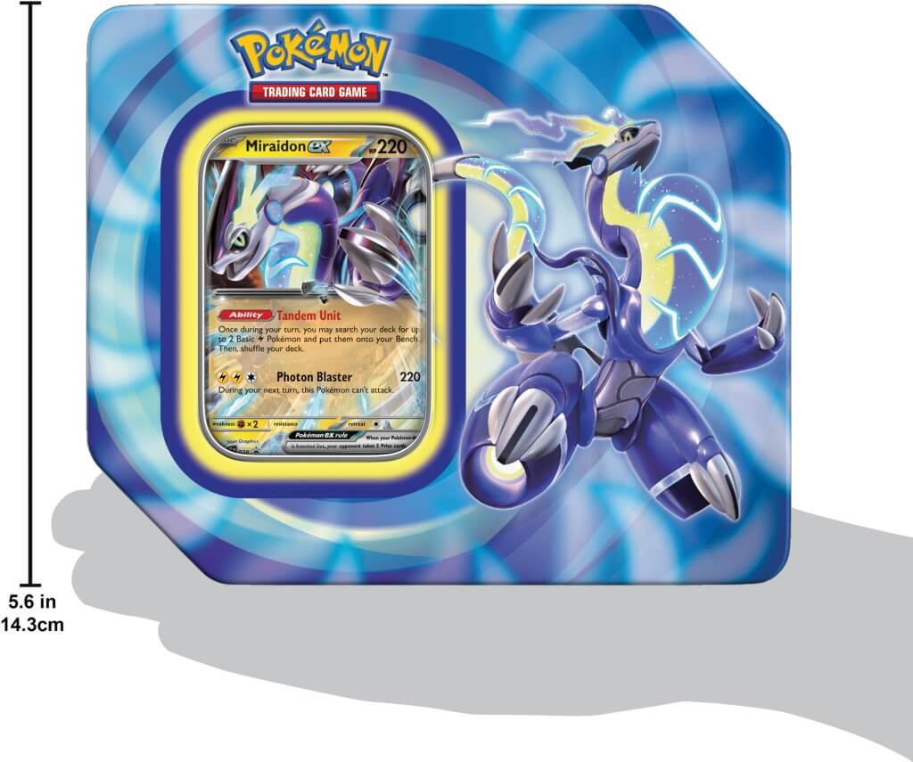 POKÉMON TCG Paldea Legends Tin