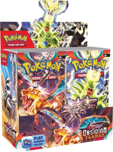 POKÉMON TCG Scarlet & Violet 3 Obsidian Flames Booster