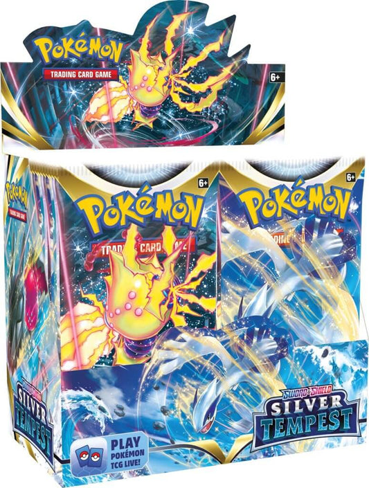 POKÉMON Sword and Shield - Silver Tempest Booster Box